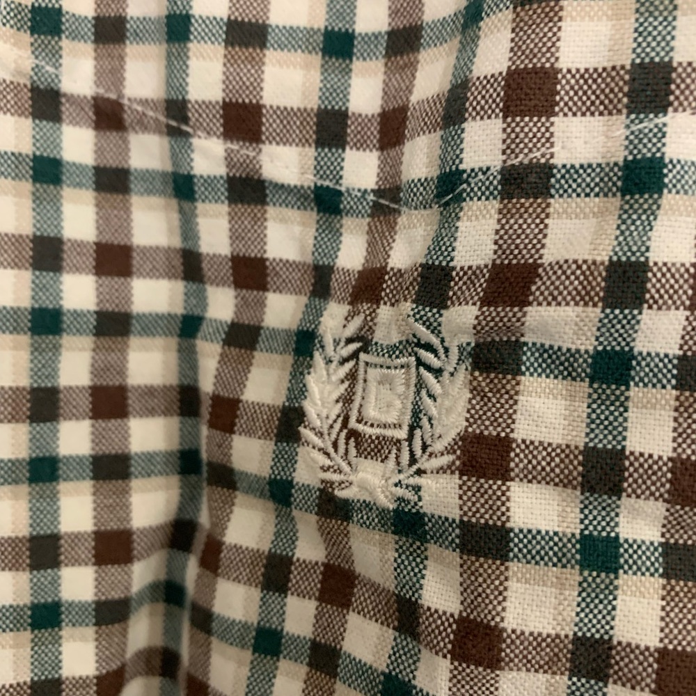 Chaps Button Down Plaid Shirt XL Multicolor - Picture 2 of 4